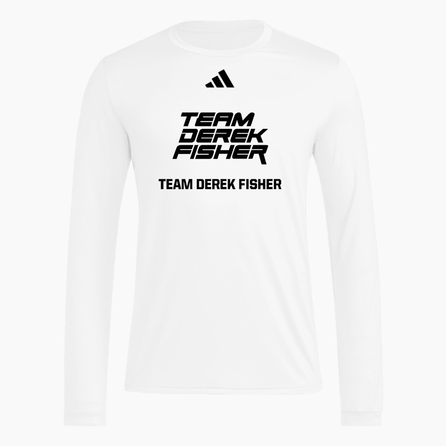 Be Better Foundation Team Derek Fisher adidas Men's Long Sleeve Pregame Tee