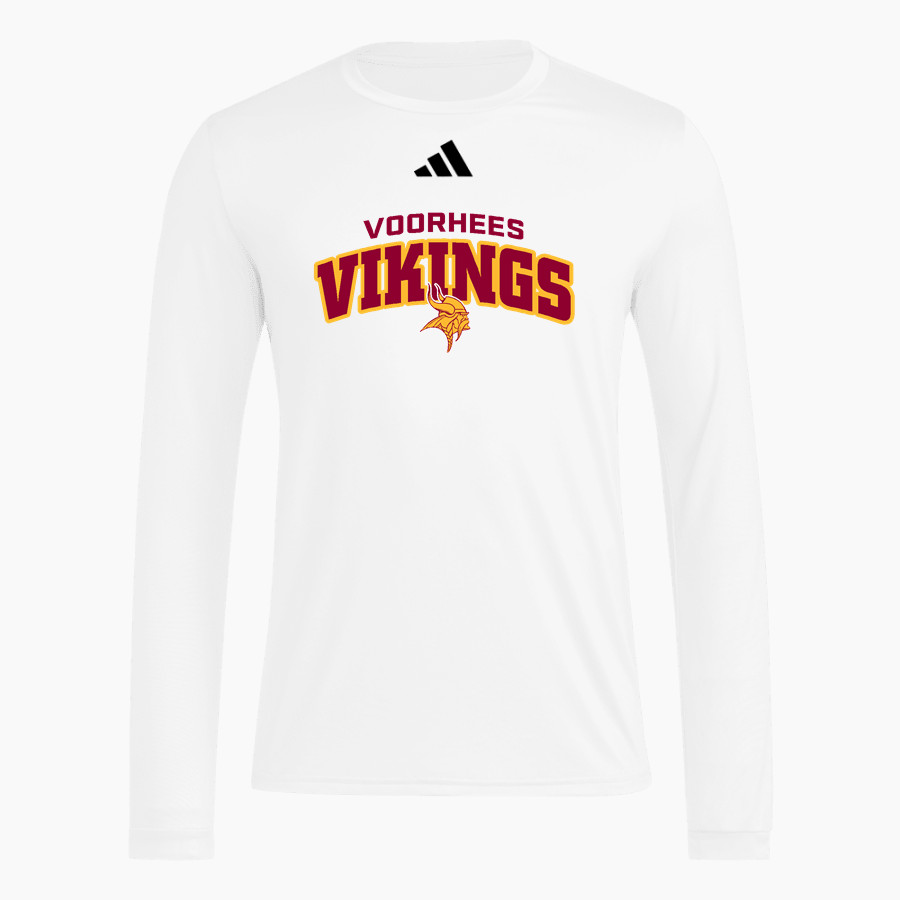 VOORHEES VIKINGS official sideline store adidas Men's Long Sleeve Pregame Tee