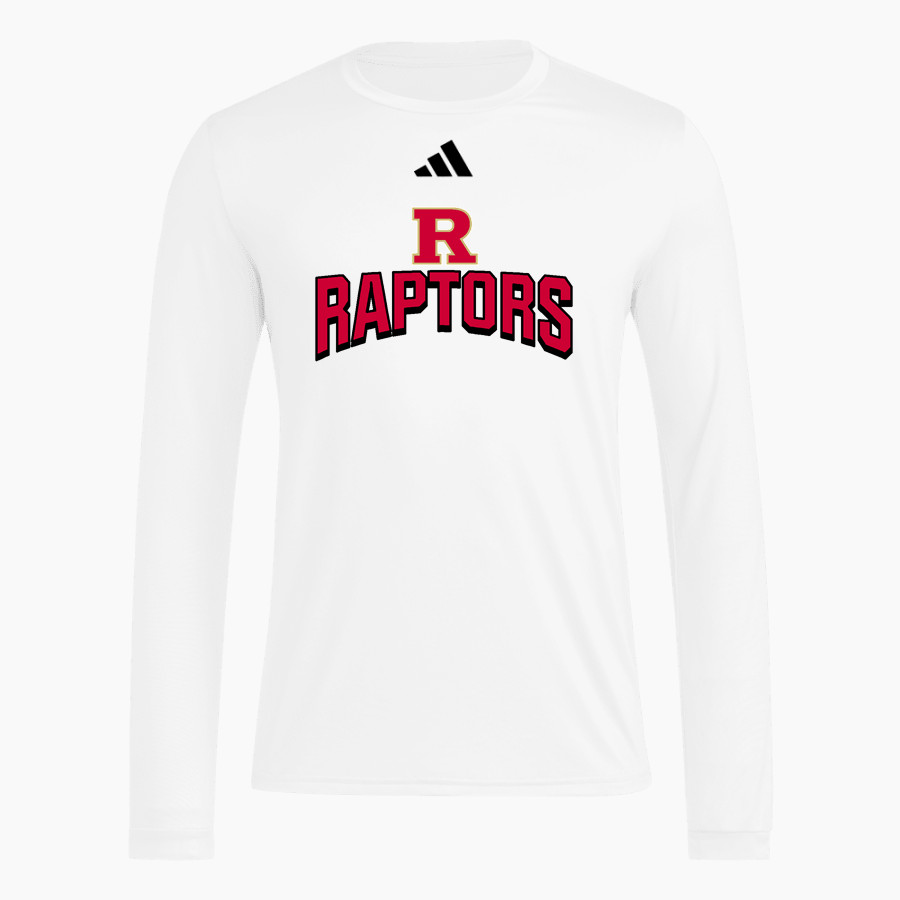 RAVENWOOD K CLUB RAPTORS <span class="pdp-name-mascot">RAVENWOOD RAPTORS</span> adidas Men's Long Sleeve Pregame Tee