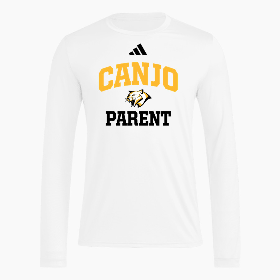 Canjo Cougars <span class="pdp-name-mascot">Canjo Cougars</span> adidas Men's Long Sleeve Pregame Tee