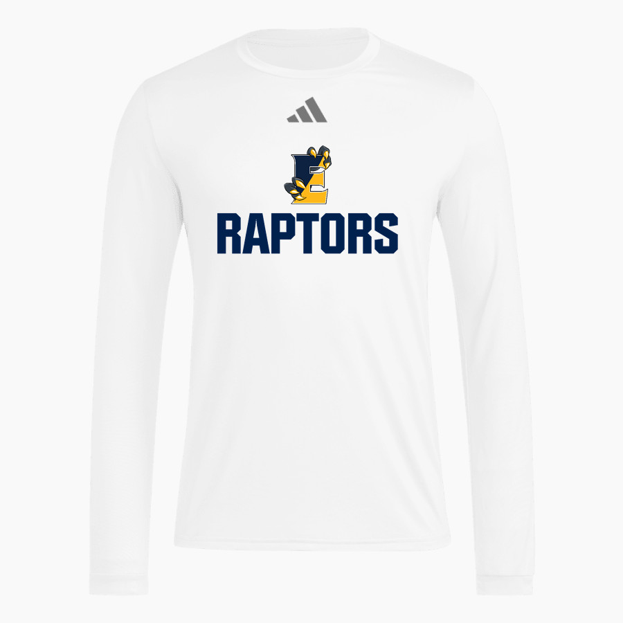 Executive Raptors adidas Men's Long Sleeve Pregame Tee