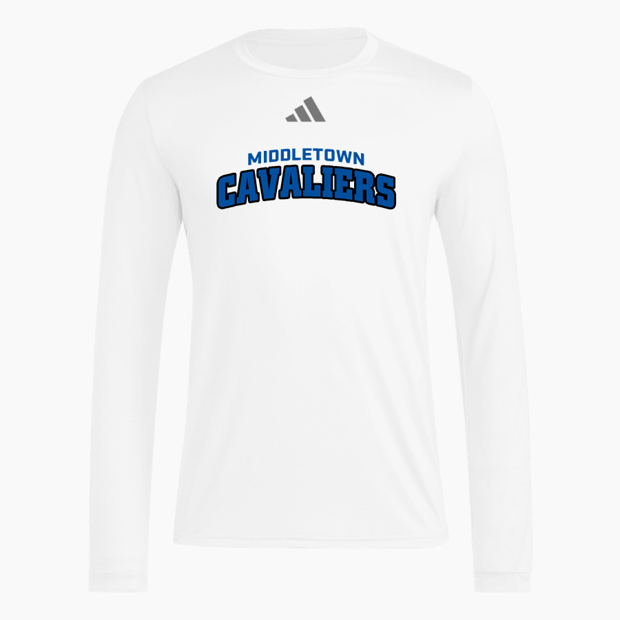 MIDDLETOWN HIGH SCHOOL CAVALIERS adidas Men's Long Sleeve Pregame Tee