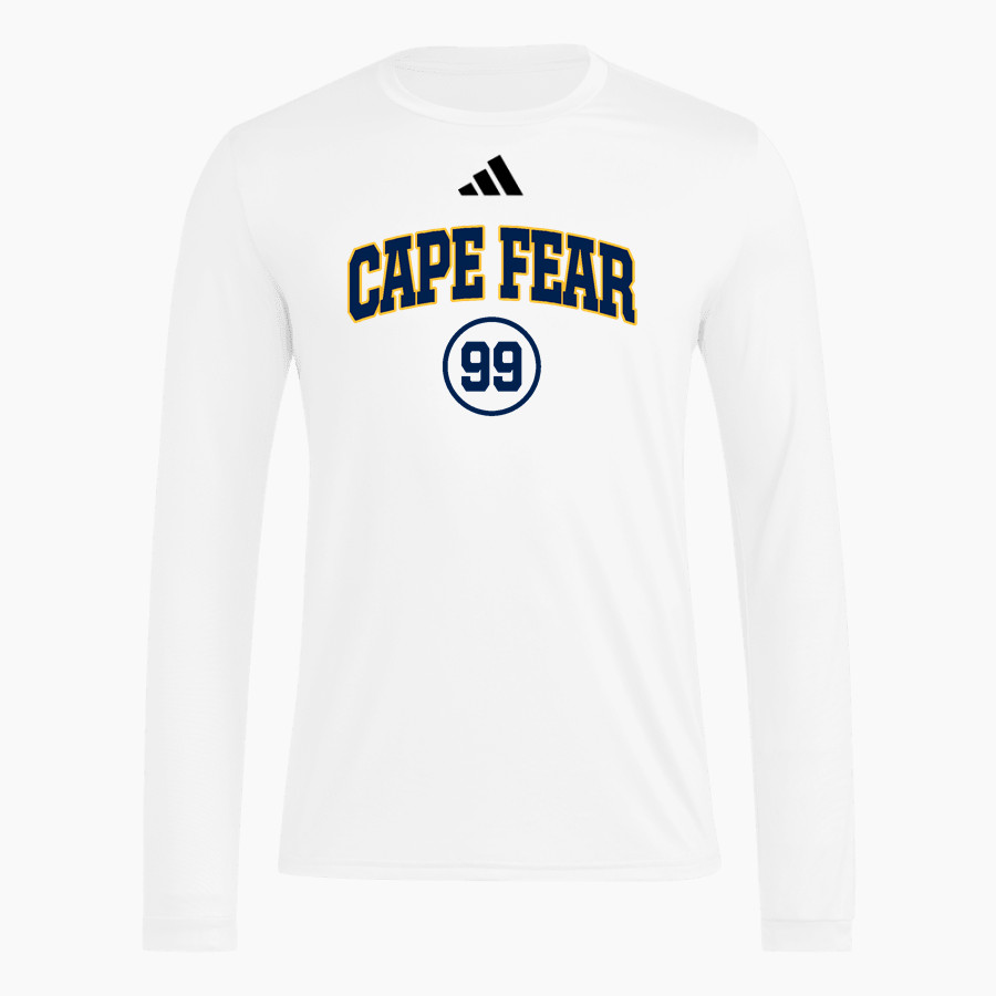 Cape Fear Colts adidas Men's Long Sleeve Pregame Tee