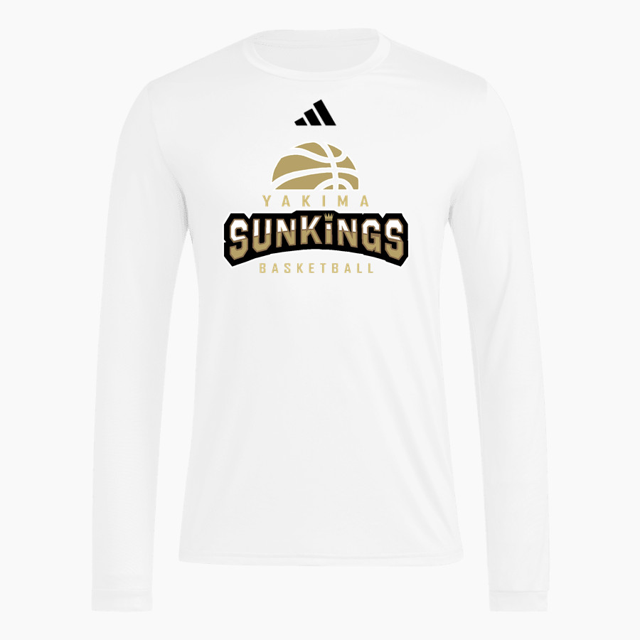 Yakima Sunkings Sunkings <span class="pdp-name-mascot">Yakima Sunkings</span> adidas Men's Long Sleeve Pregame Tee