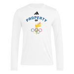 LEUZINGER HIGH SCHOOL OLYMPIANS <span class="pdp-name-mascot">LEUZINGER OLYMPIANS</span> adidas Men's Long Sleeve Pregame Tee Front Thumbnail