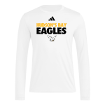 Hudson's Bay Eagles <span class="pdp-name-mascot">Hudson's Bay Eagles</span> adidas Men's Long Sleeve Pregame Tee Front Thumbnail