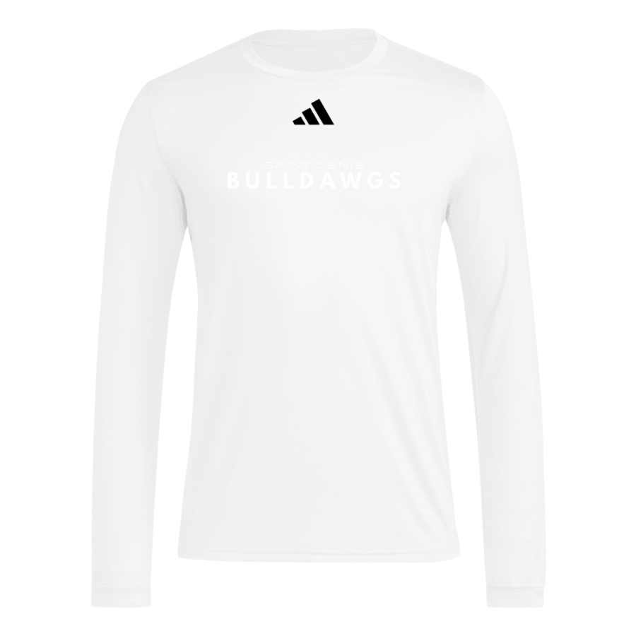 St Denis CYO Bulldawgs <span class="pdp-name-mascot">St Denis CYO Bulldawgs</span> adidas Men's Long Sleeve Pregame Tee