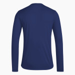 Clovis East Timberwolves adidas Men's Long Sleeve Pregame Tee Back Thumbnail