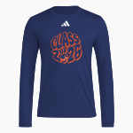 Hope College Online Athletics Store <span class="pdp-name-mascot">Hope Flying Dutch</span> adidas Men's Long Sleeve Pregame Tee Front Thumbnail