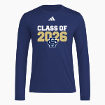 Bishop Heelan Crusaders <span class="pdp-name-mascot">Bishop HC</span> adidas Men's Long Sleeve Pregame Tee Front Thumbnail