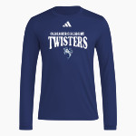 OLDENBURG ACADEMY TWISTERS <span class="pdp-name-mascot">OLDENBURG ACADEMY TWISTERS</span> adidas Men's Long Sleeve Pregame Tee Front Thumbnail
