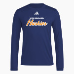Horizon Science Academy Huskies <span class="pdp-name-mascot">Horizon Science Academy Huskies</span> adidas Men's Long Sleeve Pregame Tee Front Thumbnail