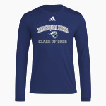 TAMAQUA AREA HIGH SCHOOL BLUE RAIDERS <span class="pdp-name-mascot">TAMAQUA AREA BLUE RAIDERS</span> adidas Men's Long Sleeve Pregame Tee Front Thumbnail