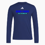 Be Better Foundation Team Derek Fisher adidas Men's Long Sleeve Pregame Tee Front Thumbnail