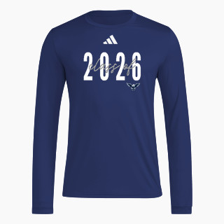 adidas Men's Long Sleeve Pregame Tee