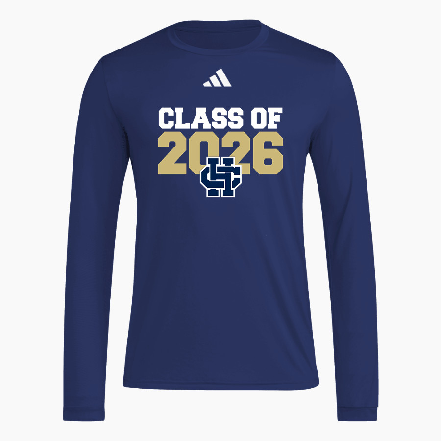 Bishop Heelan Crusaders <span class="pdp-name-mascot">Bishop HC</span> adidas Men's Long Sleeve Pregame Tee