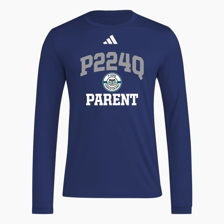 P224Q Online Apparel Store <span class="pdp-name-mascot">P224Q</span> adidas Men's Long Sleeve Pregame Tee