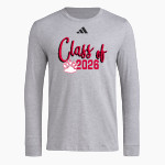 WEST BRANCH HIGH SCHOOL BEARS <span class="pdp-name-mascot">WEST BRANCH BEARS</span> adidas Men's Long Sleeve Pregame Tee Front Thumbnail