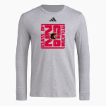 Steilacoom Sentinels adidas Men's Long Sleeve Pregame Tee Front Thumbnail