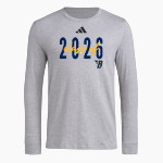 BELLEVILLE HIGH SCHOOL WILDCATS <span class="pdp-name-mascot">BELLEVILLE WILDCATS</span> adidas Men's Long Sleeve Pregame Tee Front Thumbnail