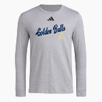 E E SMITH HIGH SCHOOL GOLDEN BULLS <span class="pdp-name-mascot">E E SMITH GOLDEN BULLS</span> adidas Men's Long Sleeve Pregame Tee Front Thumbnail