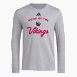 RIVERSIDE HIGH SCHOOL VIKINGS adidas Men's Long Sleeve Pregame Tee Front Thumbnail