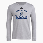 Northwestern Wildcats adidas Men's Long Sleeve Pregame Tee Front Thumbnail