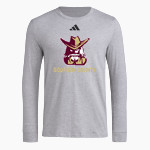 Bourbon County Colonels adidas Men's Long Sleeve Pregame Tee Front Thumbnail