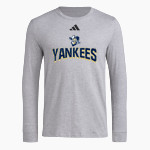Grant Yankees <span class="pdp-name-mascot">Grant Yankees</span> adidas Men's Long Sleeve Pregame Tee Front Thumbnail