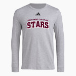 Southwest Christian Stars adidas Men's Long Sleeve Pregame Tee Front Thumbnail