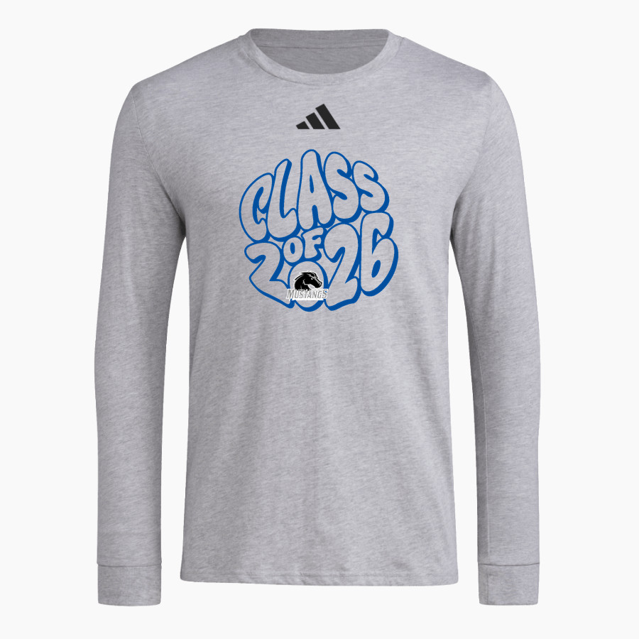 LITTLE WOUND HIGH SCHOOL MUSTANGS <span class="pdp-name-mascot">LITTLE WOUND MUSTANGS</span> adidas Men's Long Sleeve Pregame Tee