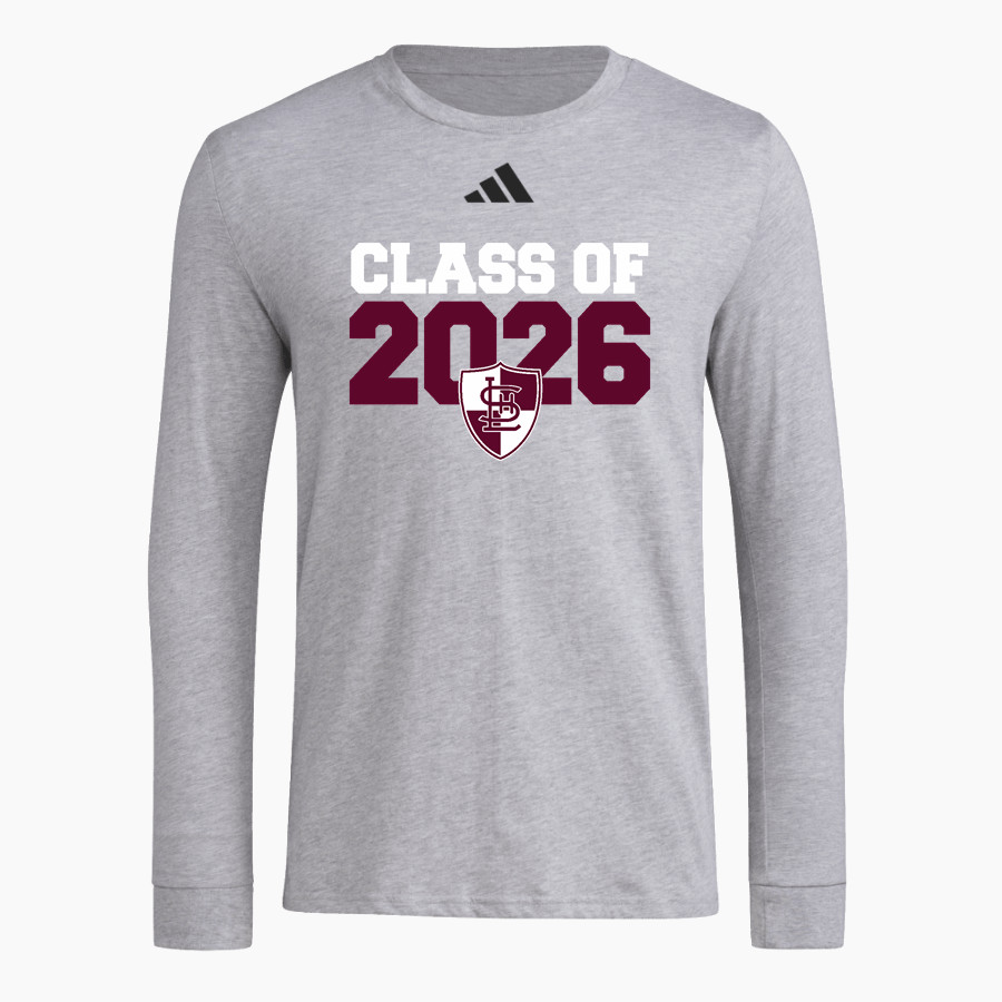 LOWELL HIGH SCHOOL RED RAIDERS <span class="pdp-name-mascot">LOWELL RED RAIDERS</span> adidas Men's Long Sleeve Pregame Tee