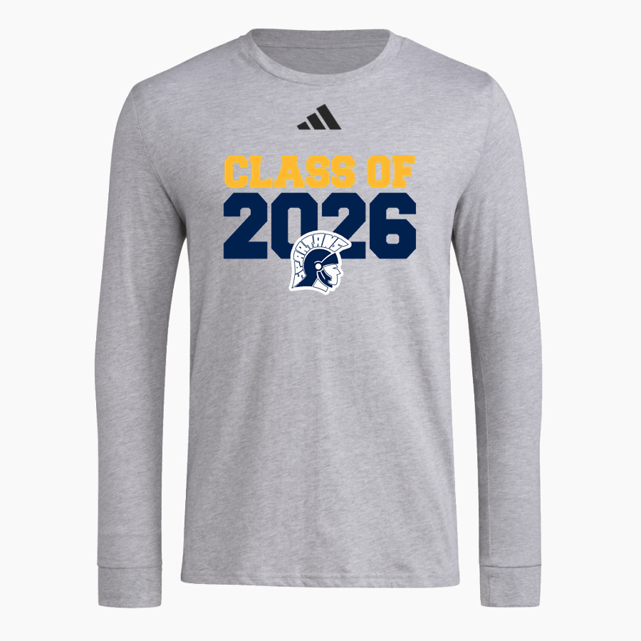 Fitzgerald Spartans official sideline store adidas Men's Long Sleeve Pregame Tee