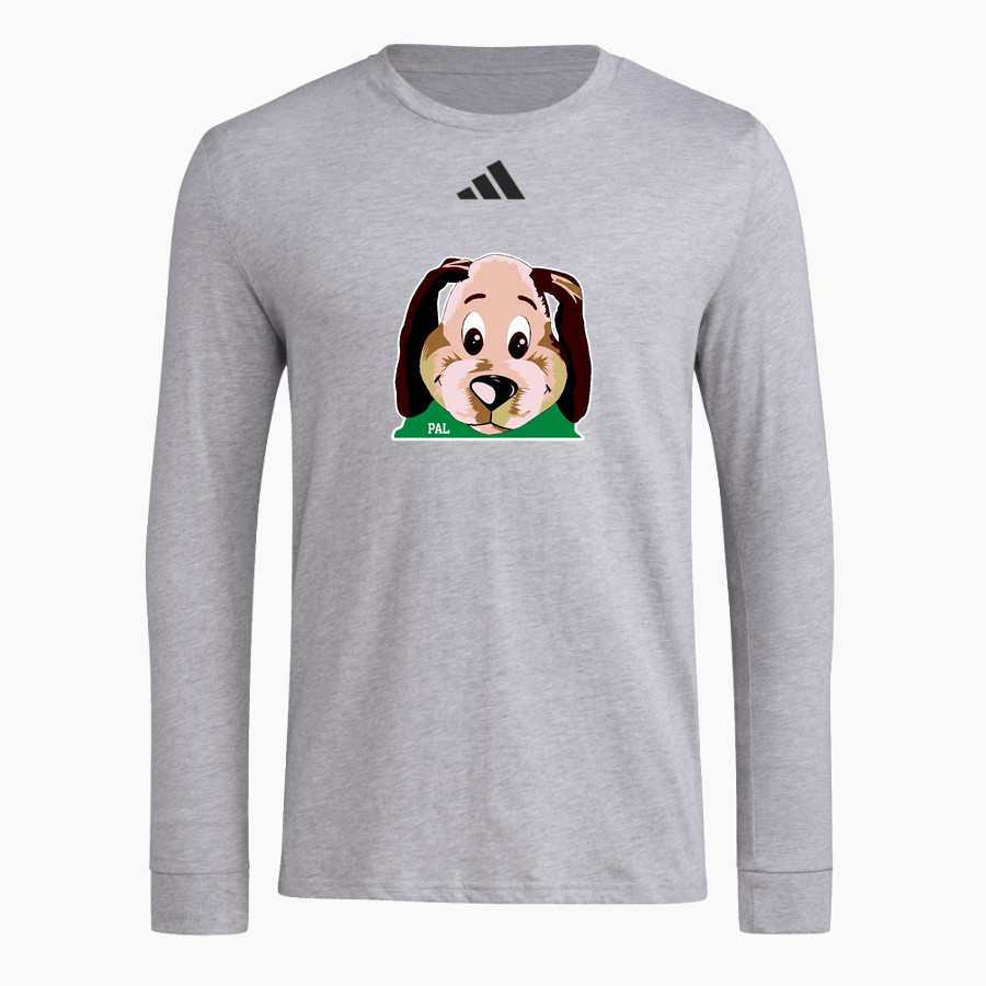 NYC Police Athletic League Online Store <span class="pdp-name-mascot">New York City PAL</span> adidas Men's Long Sleeve Pregame Tee