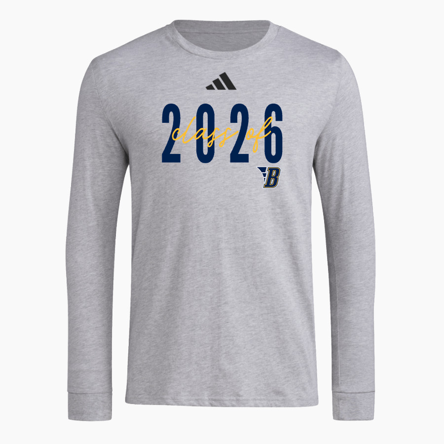 BELLEVILLE HIGH SCHOOL WILDCATS <span class="pdp-name-mascot">BELLEVILLE WILDCATS</span> adidas Men's Long Sleeve Pregame Tee