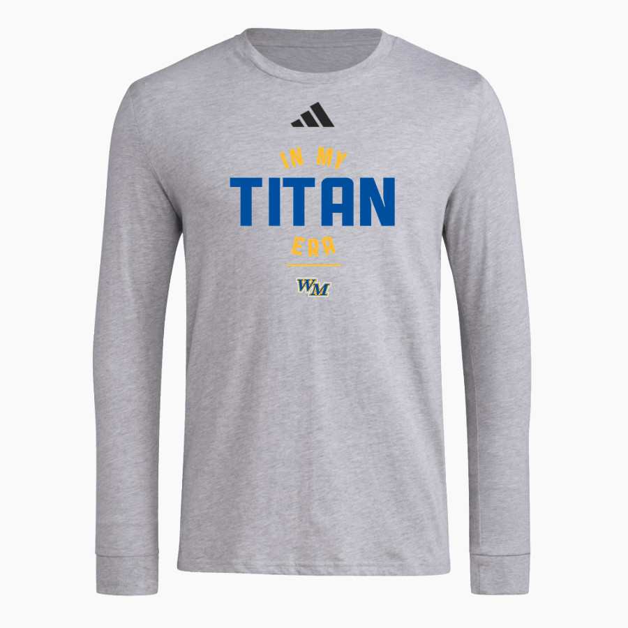 West Mifflin High School Titans Official Online Store adidas Men's Long Sleeve Pregame Tee