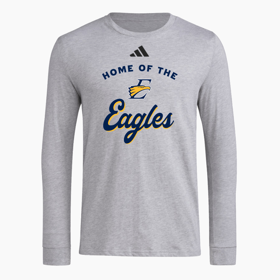 EAST MECKLENBURG HIGH SCHOOL EAGLES <span class="pdp-name-mascot">EAST MECKLENBURG EAGLES</span> adidas Men's Long Sleeve Pregame Tee