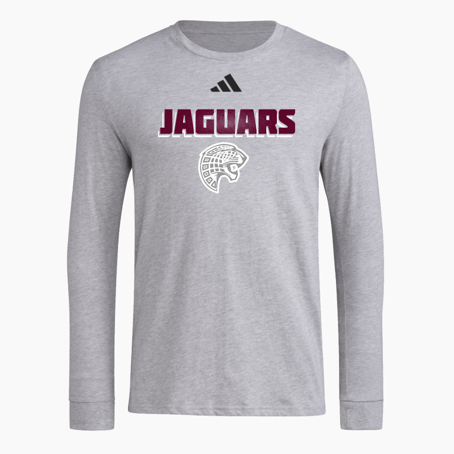 Desert View Jaguars adidas Men's Long Sleeve Pregame Tee