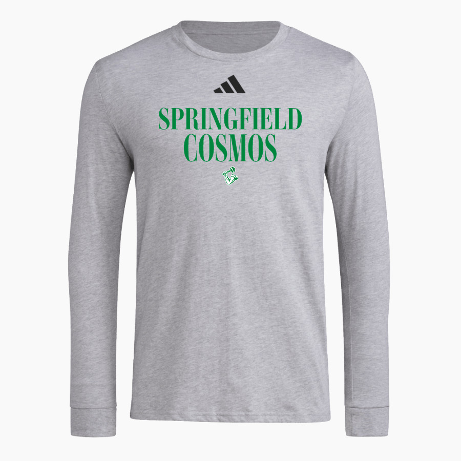 SPRINGFIELD HIGH SCHOOL COSMOS adidas Men's Long Sleeve Pregame Tee