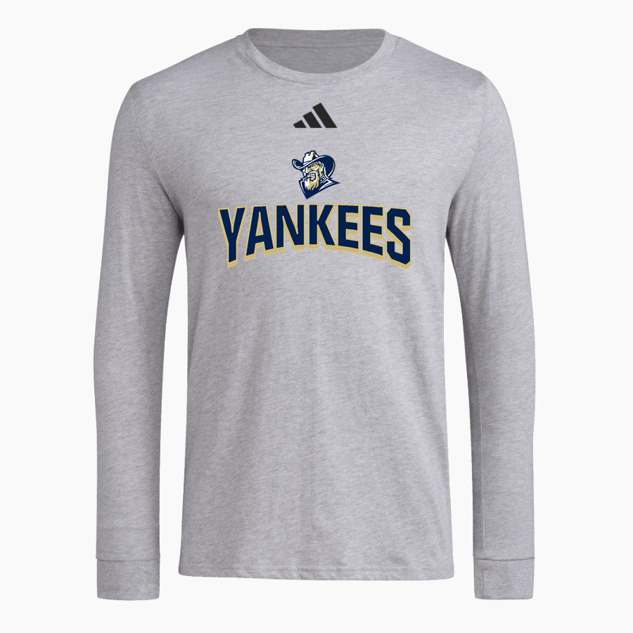 Grant Yankees <span class="pdp-name-mascot">Grant Yankees</span> adidas Men's Long Sleeve Pregame Tee