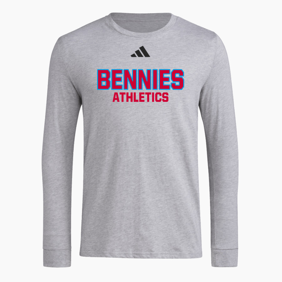 COLLEGE OF ST BENEDICT Bennies <span class="pdp-name-mascot">COLLEGE OF ST BENEDICT</span> adidas Men's Long Sleeve Pregame Tee