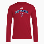 CENTENNIAL HIGH SCHOOL TITANS <span class="pdp-name-mascot">CENTENNIAL TITANS</span> adidas Men's Long Sleeve Pregame Tee Front Thumbnail