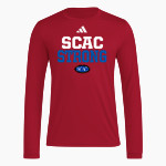 Southern Collegiate Athletic Conference adidas Men's Long Sleeve Pregame Tee Front Thumbnail