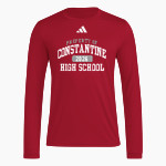CONSTANTINE HIGH SCHOOL FALCONS <span class="pdp-name-mascot">CONSTANTINE FALCONS</span> adidas Men's Long Sleeve Pregame Tee Front Thumbnail