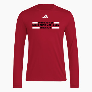 adidas Men's Long Sleeve Pregame Tee