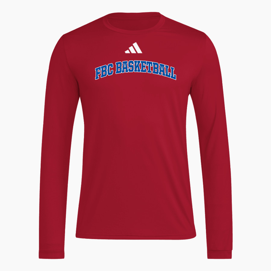 Fbc Basketball Fbc <span class="pdp-name-mascot">Fbc Basketball Fbc</span> adidas Men's Long Sleeve Pregame Tee