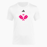 Rt. 12 Pickle Rt. 12 Pickle <span class="pdp-name-mascot">Rt. 12 Pickle</span> adidas Women's Short Sleeve Pregame Tee Front Thumbnail