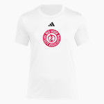 Red Hook Faculty Association RHFA adidas Women's Short Sleeve Pregame Tee Front Thumbnail