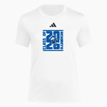 REHOBETH HIGH SCHOOL REBELS adidas Women's Short Sleeve Pregame Tee Front Thumbnail