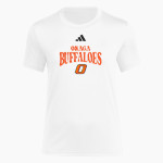 ONAGA HIGH SCHOOL BUFFALOES <span class="pdp-name-mascot">ONAGA BUFFALOES</span> adidas Women's Short Sleeve Pregame Tee Front Thumbnail